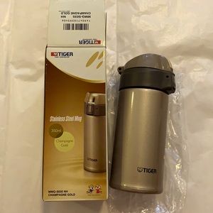 Tiger Stainless Steel Thermal Mug 350mL Champagne Gold